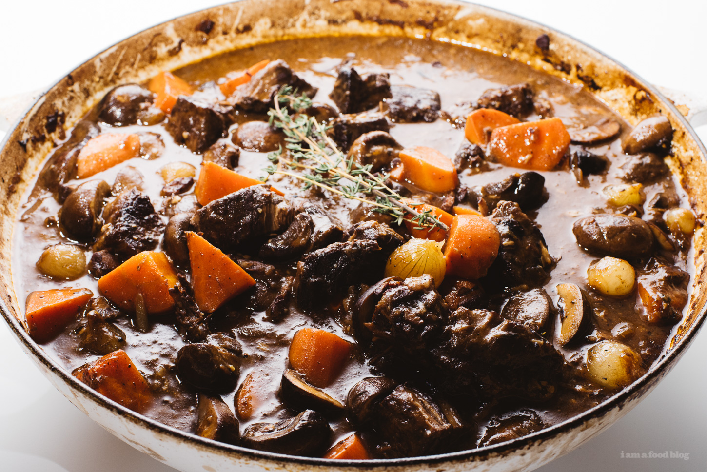 from i am a food blog's Warm and Cozy Beef Bourguignon&nbsp;recipe