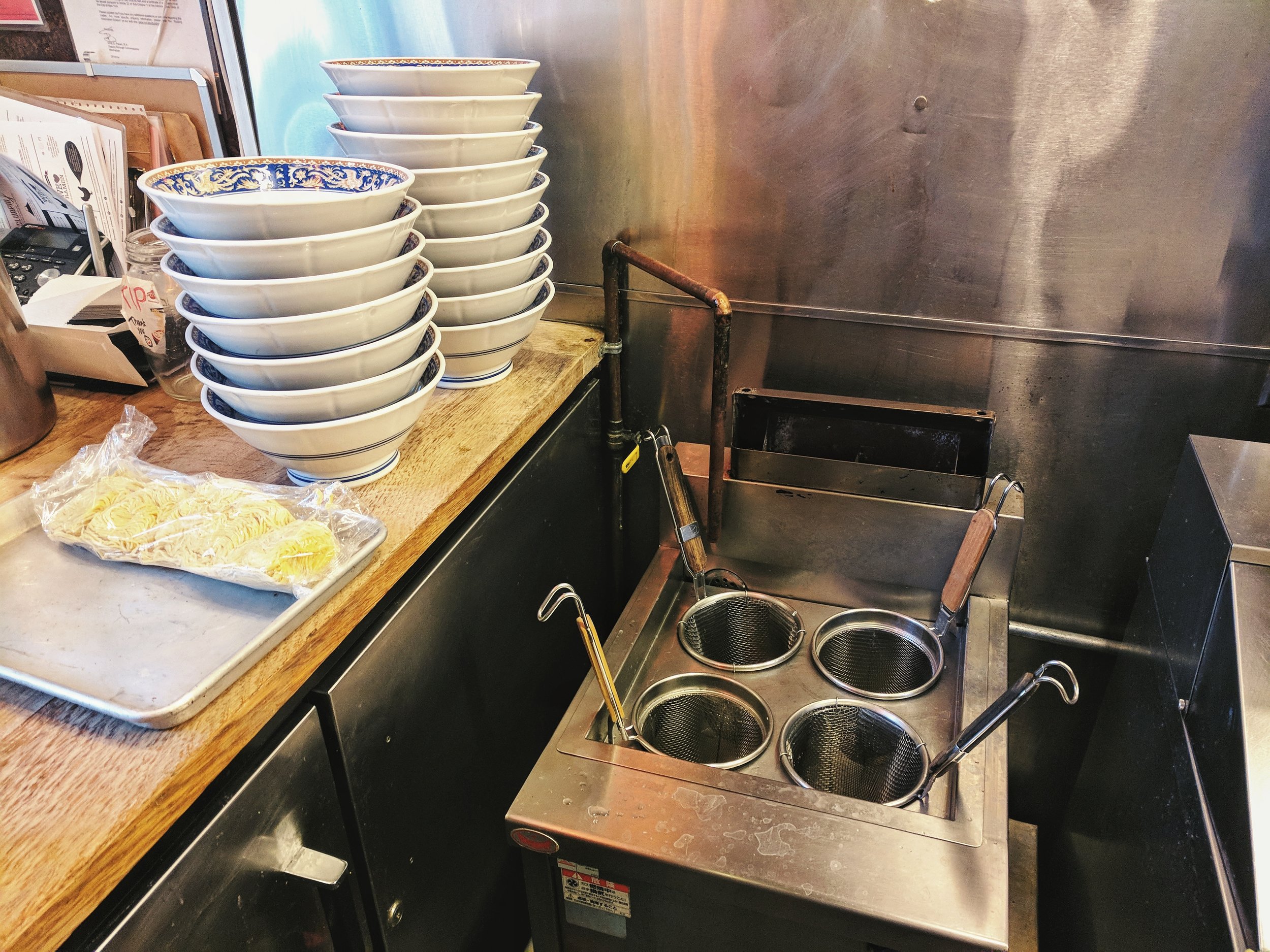 The noodle station - Where all the magic begins