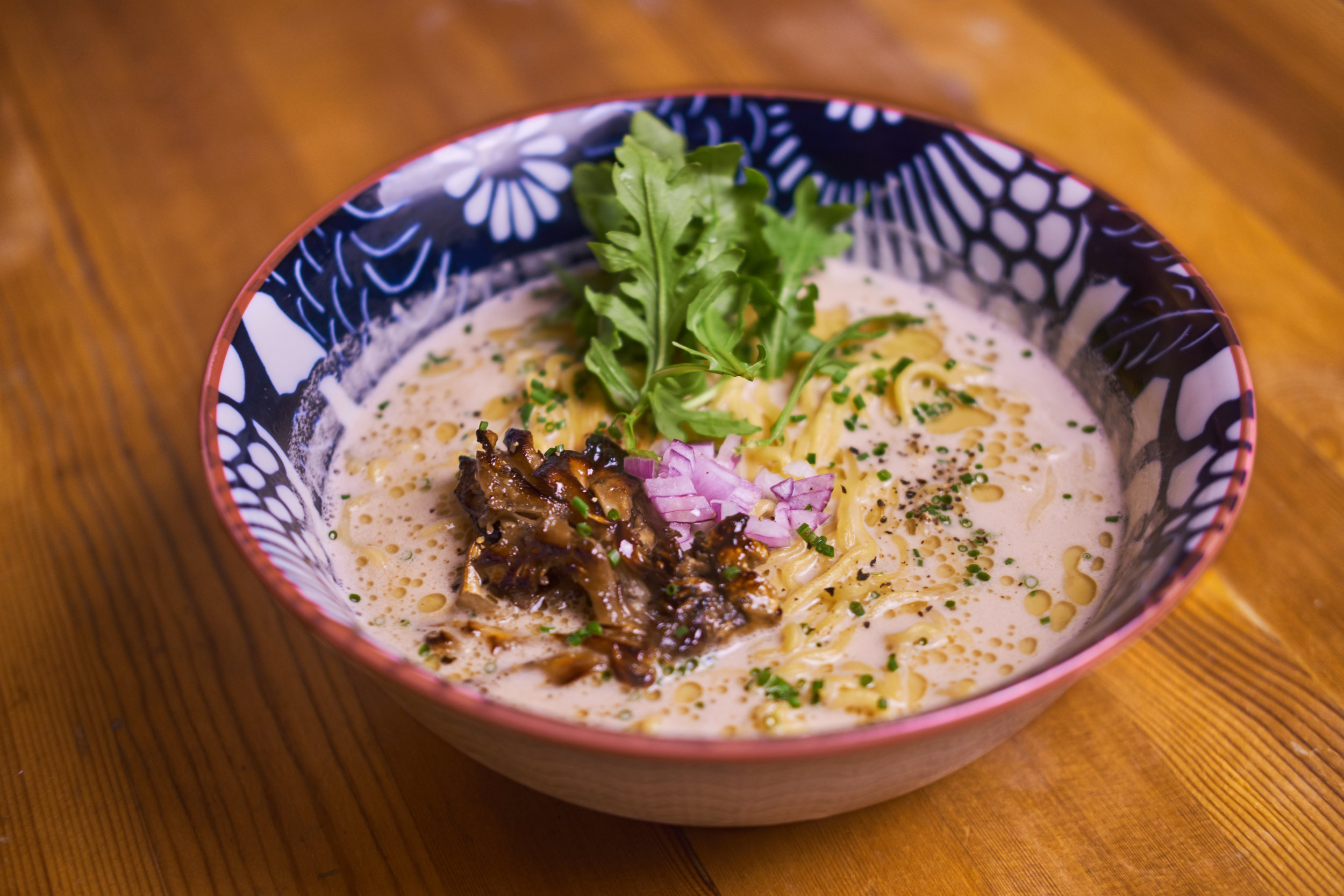 [Recipe] Vegan Mushroom Paitan Ramen 