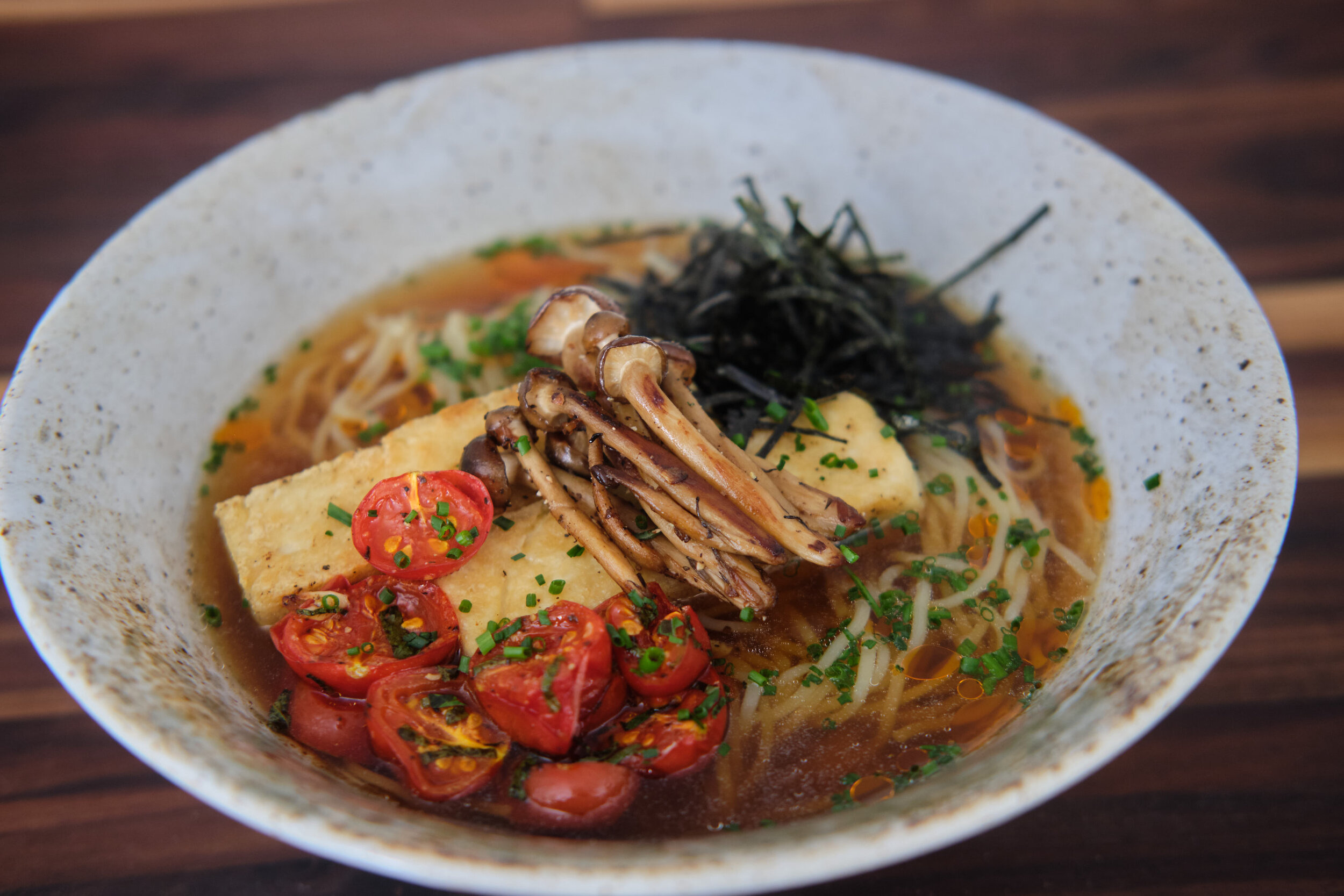 Vegetarian Shoyu Ramen Recipe with Myojo Noodle Kit